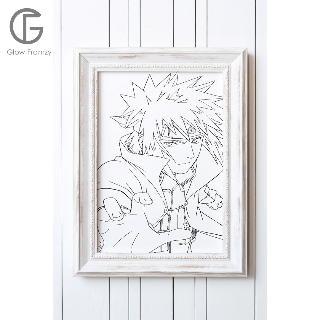 Minato led photo frame, LED Light Painting Wall Art, Luminous Reflecting Light.